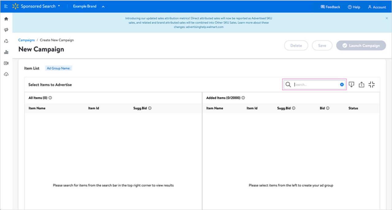 Paste the ID number into the Search field and select Enter.