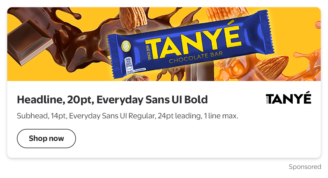 Brand box ad unit