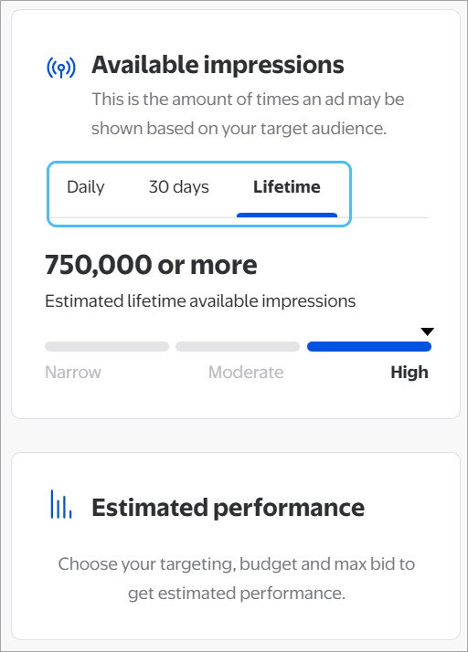 Reach estimates