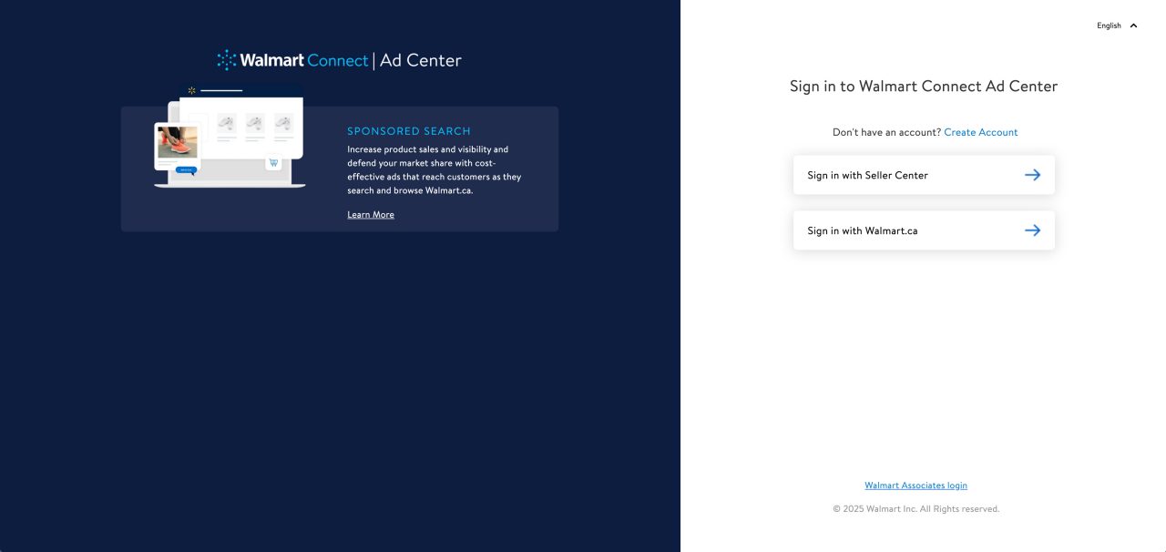 How to access your sponsored search advertising account
