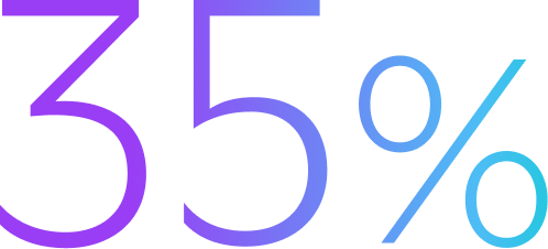 43%