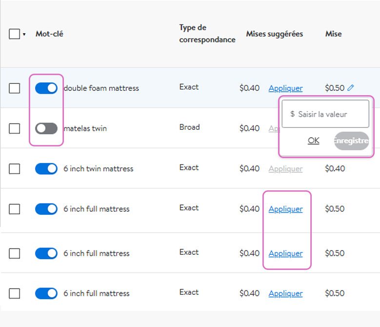 Bulk Actions
