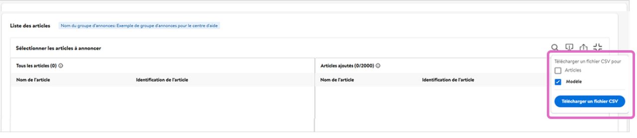 Download CSV
