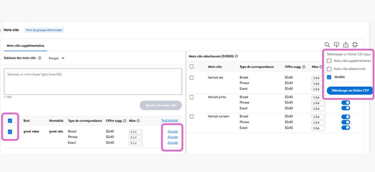 Comment télécharger un fichier CSV