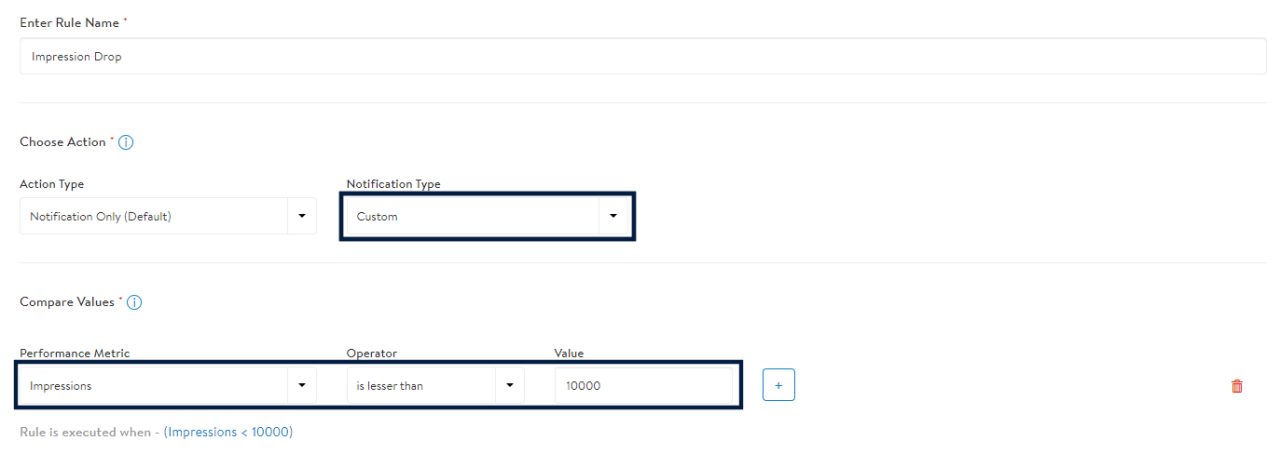 Adding a custom rule