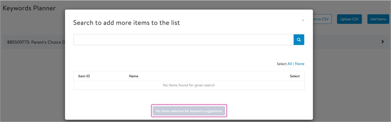 Aucun article trouvé pour la recherche donnée