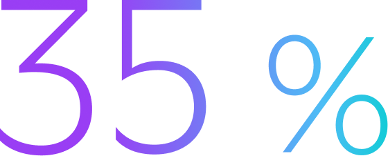 43%