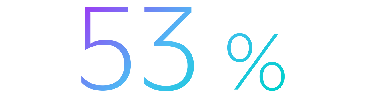 53 %